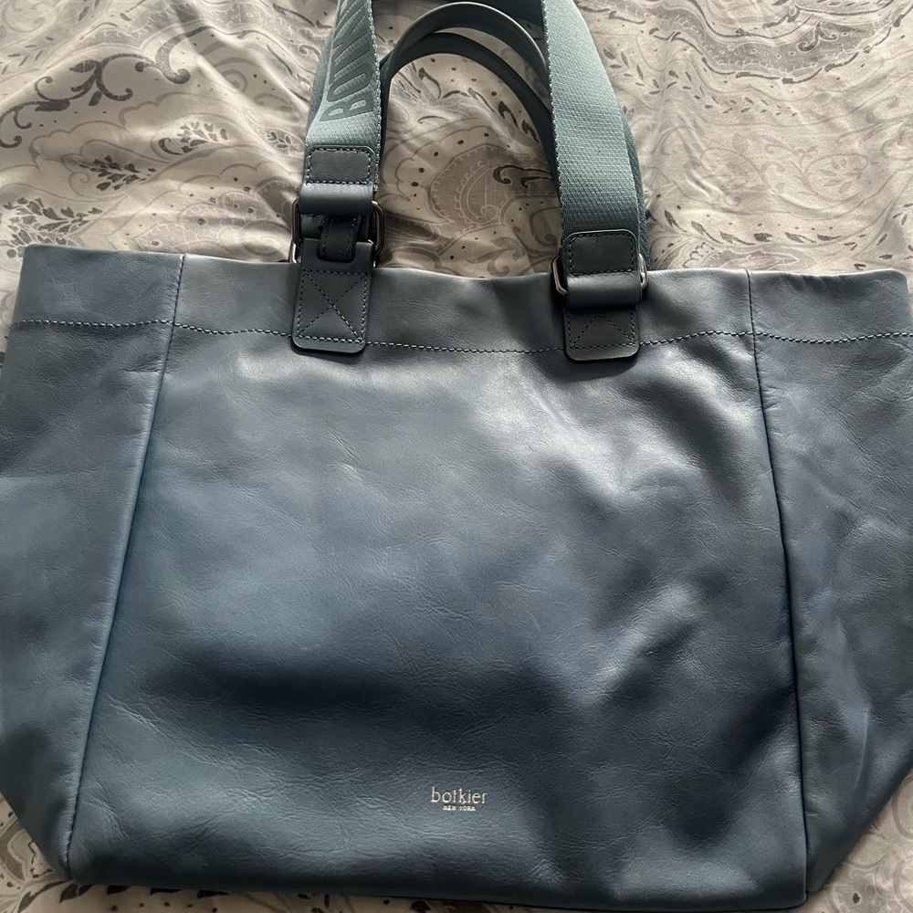 Botkier Slate Blue Tote Bag